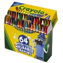 Regular Ultra-Clean Washable Crayons Pack of 64