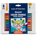 Doodle & Draw Color Change Doodle Marker 8 Count