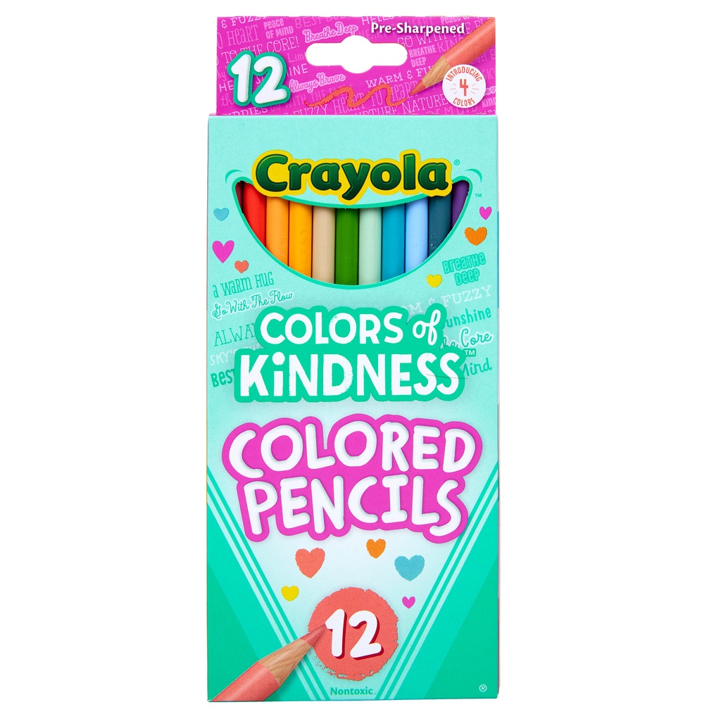 Colors of Kindness Colored Pencils 12 Count