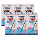 Duo Colored Pencils 6 Sets in 24 Colors