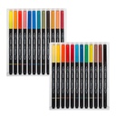 Aqua Brush Duo Art Markers 24 Colors