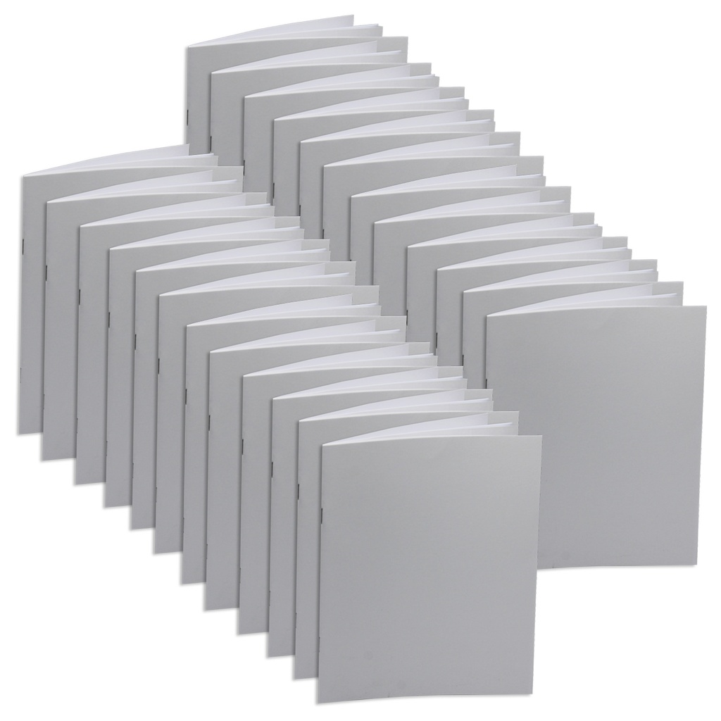 8.5" x 7" Blank Books Pack of 24