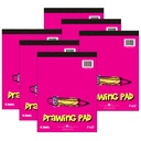 9" x 12" Kid's Drawing Pads Pack of 6
