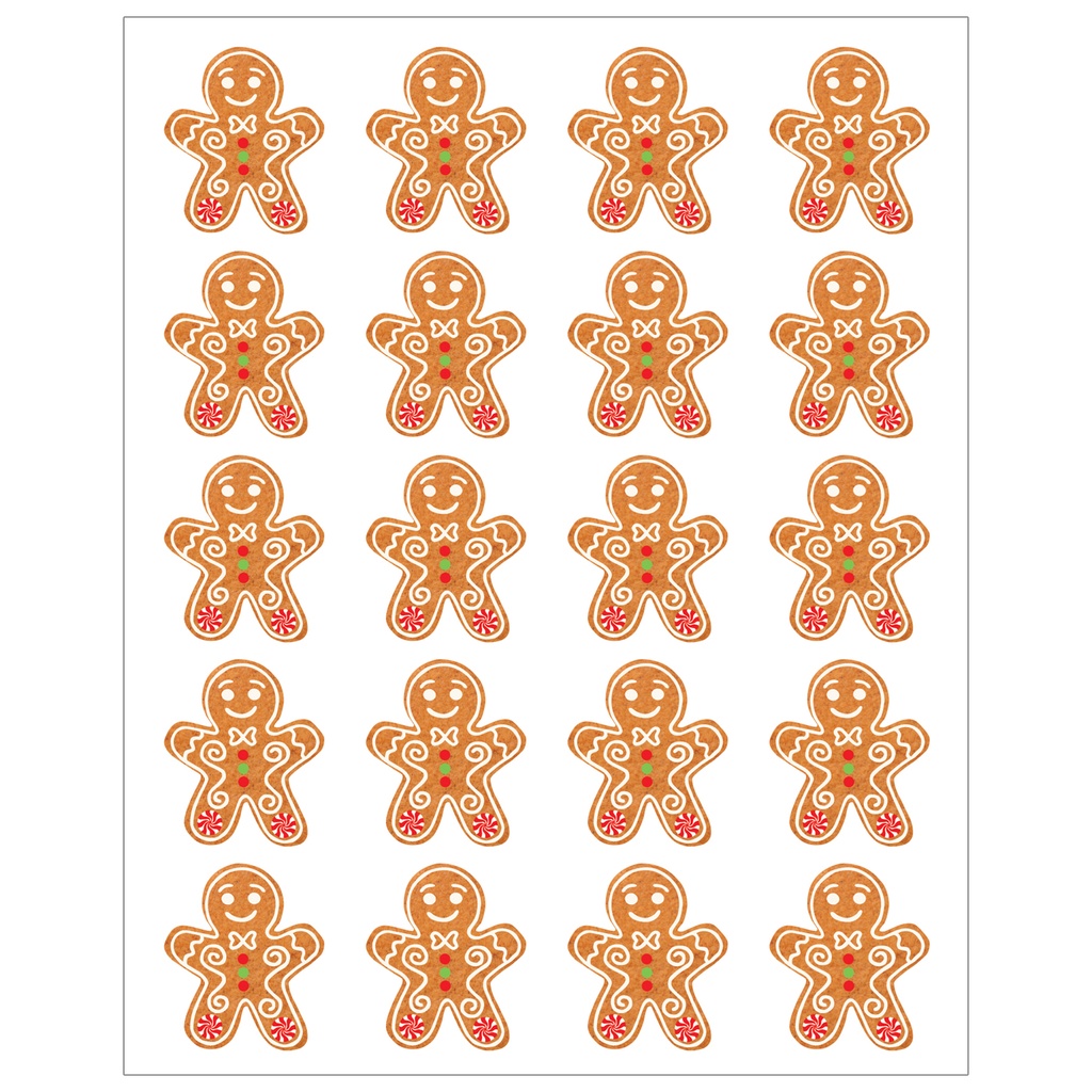 Gingerbread Cookies Stickers
