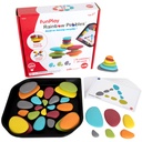 FunPlay Rainbow Pebbles Activity Set