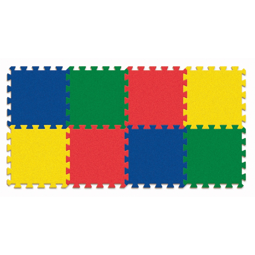 Solid Color 12" x 12" Carpet Tiles Expansion Pack 4 Count