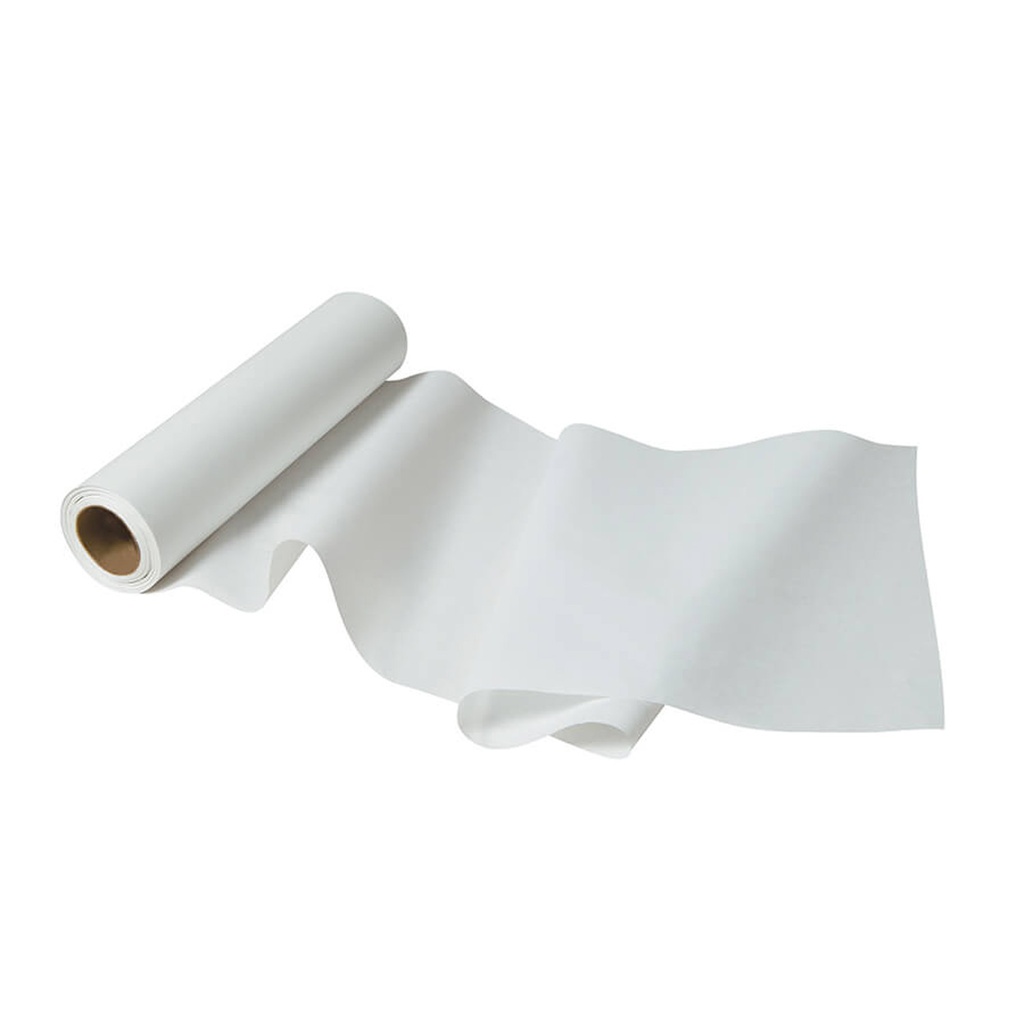 Whie 14 1/2" x 225' Changing Table Paper Roll