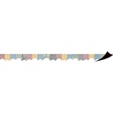 Colorful Cottage Pennants Magnetic Border