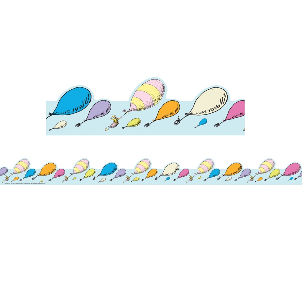 Oh the Places You'll Go Extra-Wide Deco Trim® 37 Feet