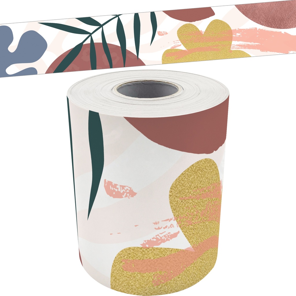 Wonderfully Wild Straight Rolled Border Trim