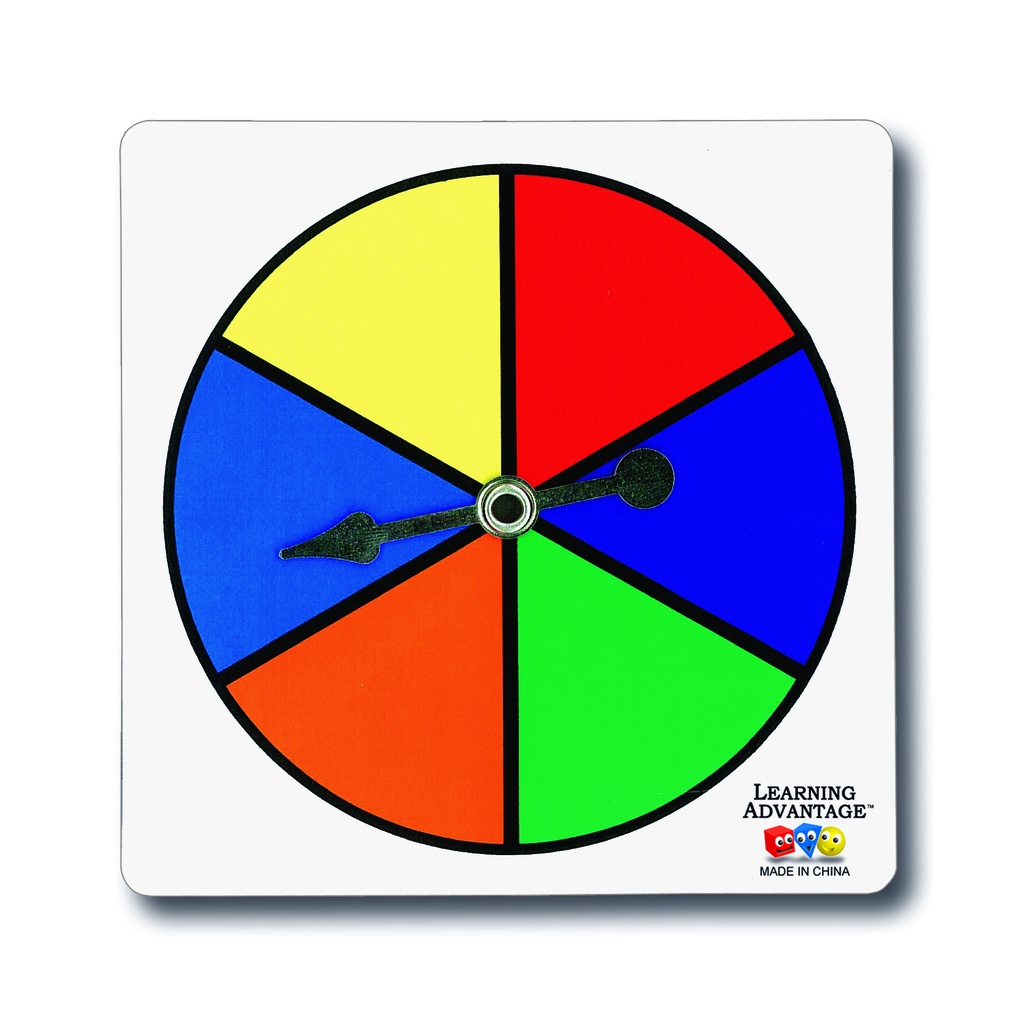 Six-Color Spinners Set of 5