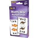 Math War (Multiplication) Flash Cards