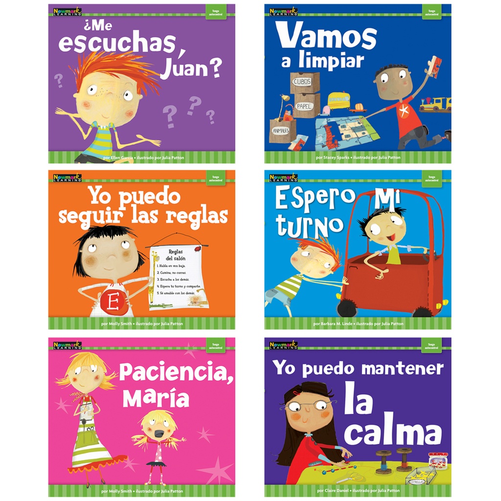 Spanish MySELF Readers: I Am in Control of Myself Set of 6