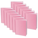 Pink Hardcover Blank Books 8" x 6" Portrait 12ct