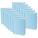 Blue Hardcover Blank Books 8" x 6" Portrait 12ct