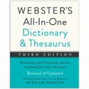 Webster's All-in-One Dictionary & Thesaurus Third Edition