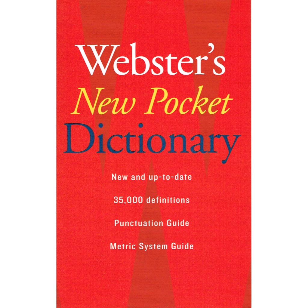Webster's New Pocket Dictionary | 947263 IG