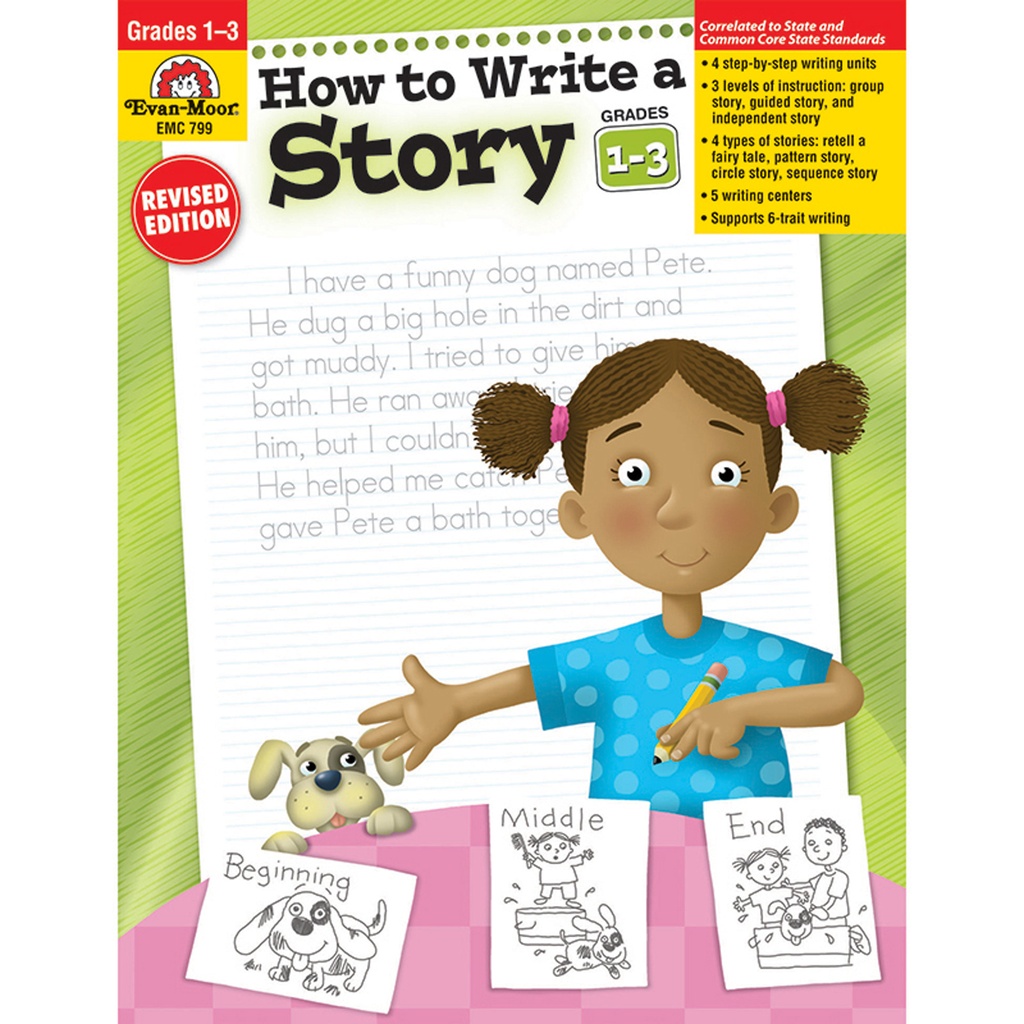 How to Write a Story Book Grades 1-3