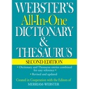 Federal Street Press® Webster’s All-in-One Dictionary & Thesaurus — Integrated Reference for Classroom Use
