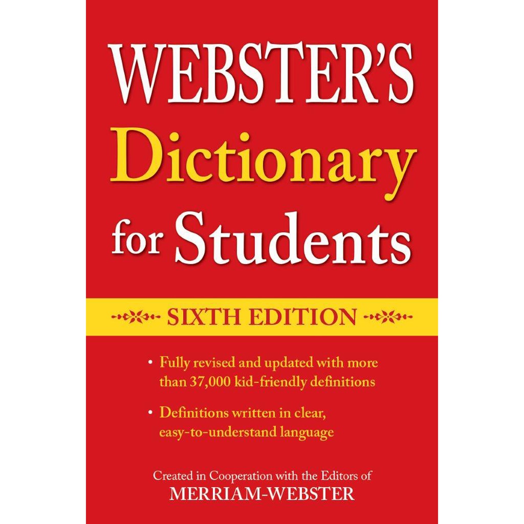 Webster's Dictionary for Students Sixth Edition