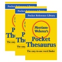 Pocket Thesaurus Pack of 3
