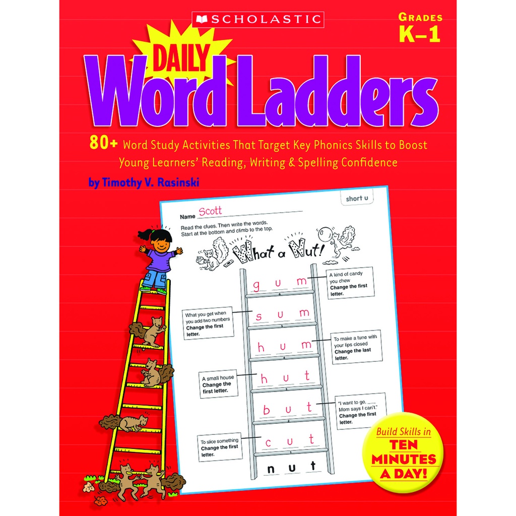 Daily Word Ladders Grades K-1