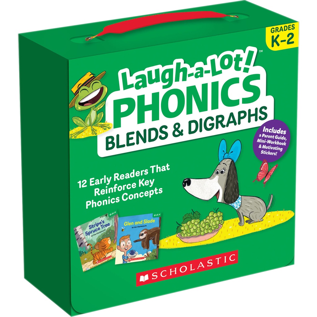 Laugh-A-Lot Phonics: Blends & Digraphs Parent Pack