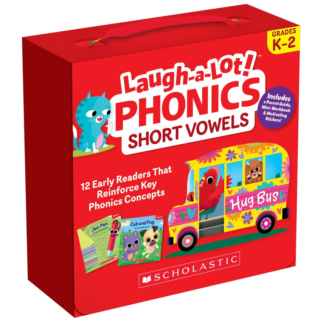 Laugh-A-Lot Phonics: Short Vowels Parent Pack
