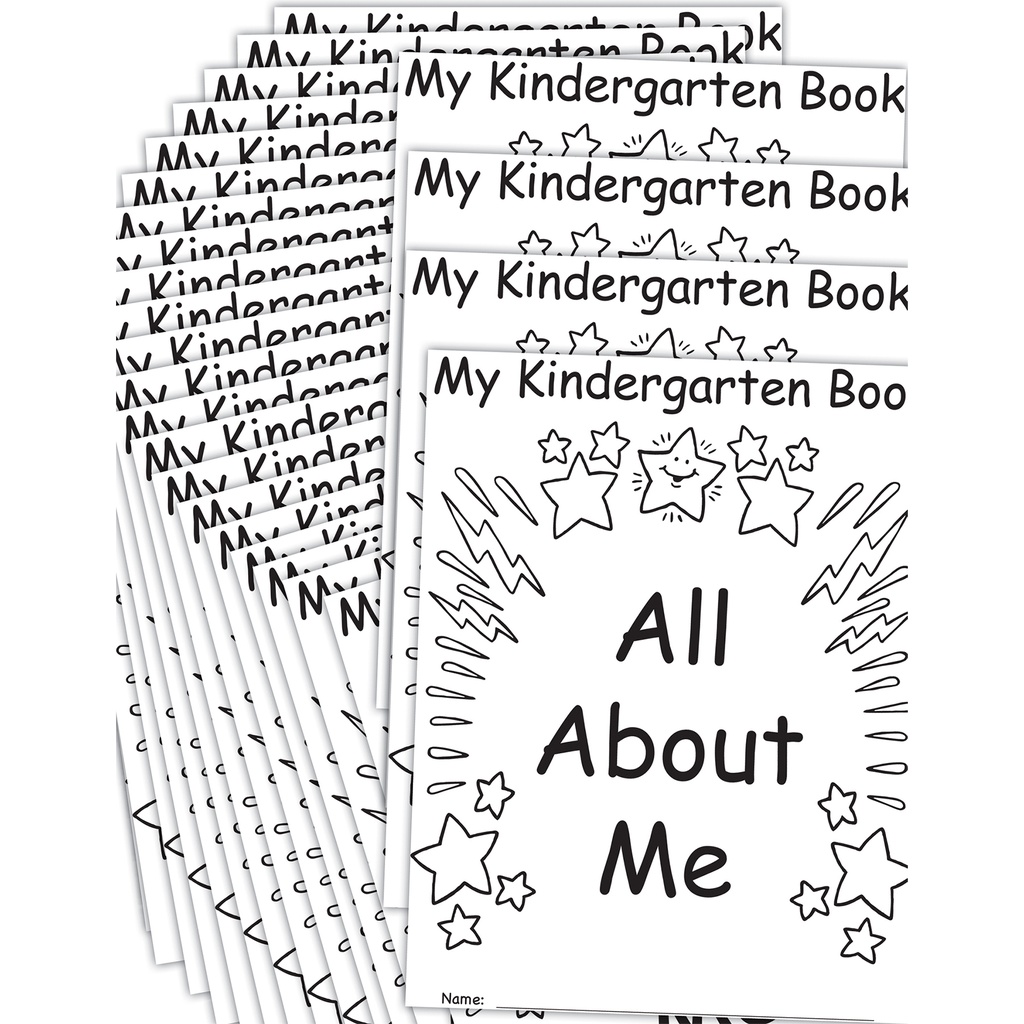 My Own Books™: My Kindergarten Book All About Me 25-Pack