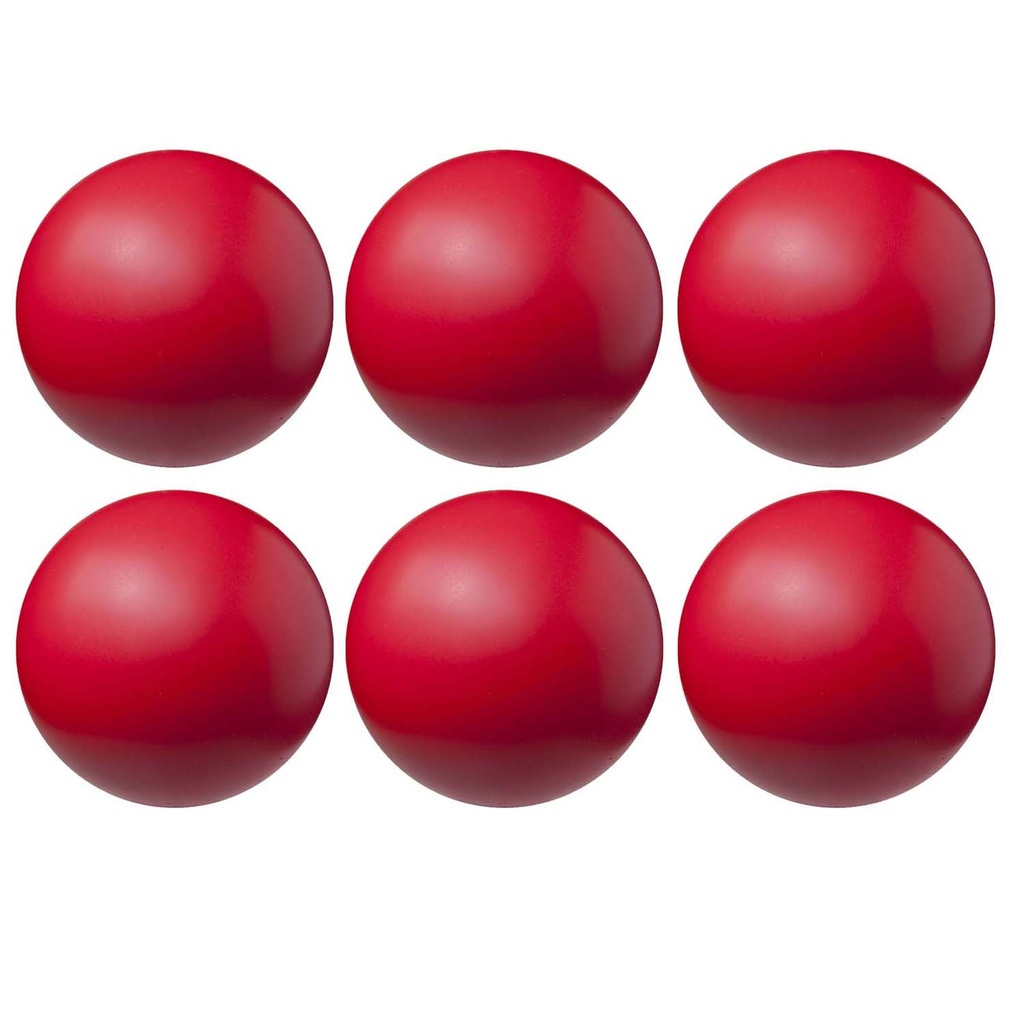High Density Coated 4" Foam Ball Pack of 6