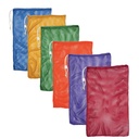 Assorted Color 24" x 36" Mesh Equipment Bags Pack of 6