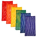 Assorted Color 24" x 48" Mesh Equipment Bags Pack of 6