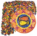 Roylco® Double Color Mosaic Squares,3/8" squares, 10,000 pieces 