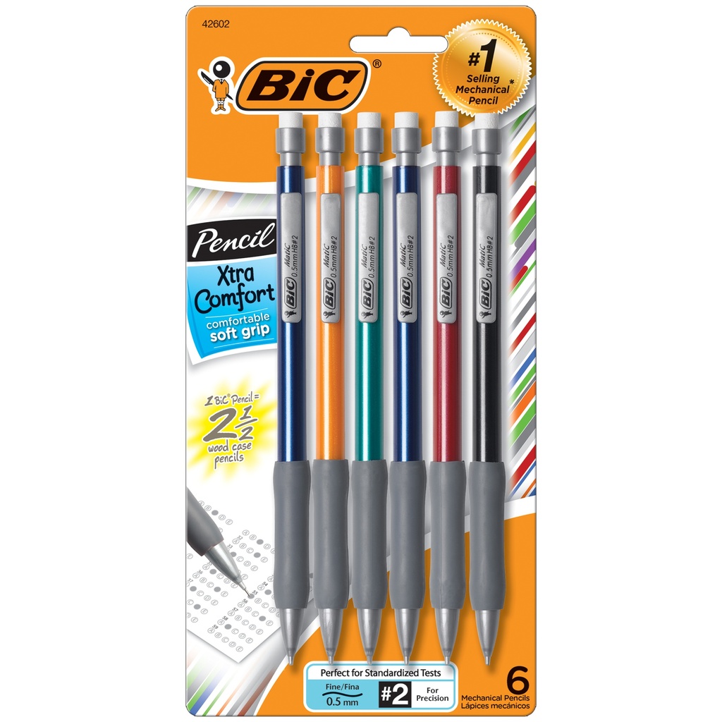 Xtra Comfort Mechanical Pencil, .5mm | MPFGP61 BIC