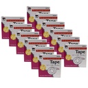 3/4" Wide x 1296" Transparent Tape 12 Rolls