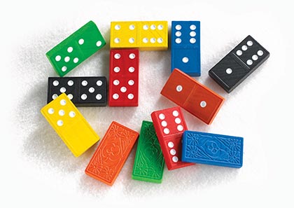 Exceptional Double Six Dominoes