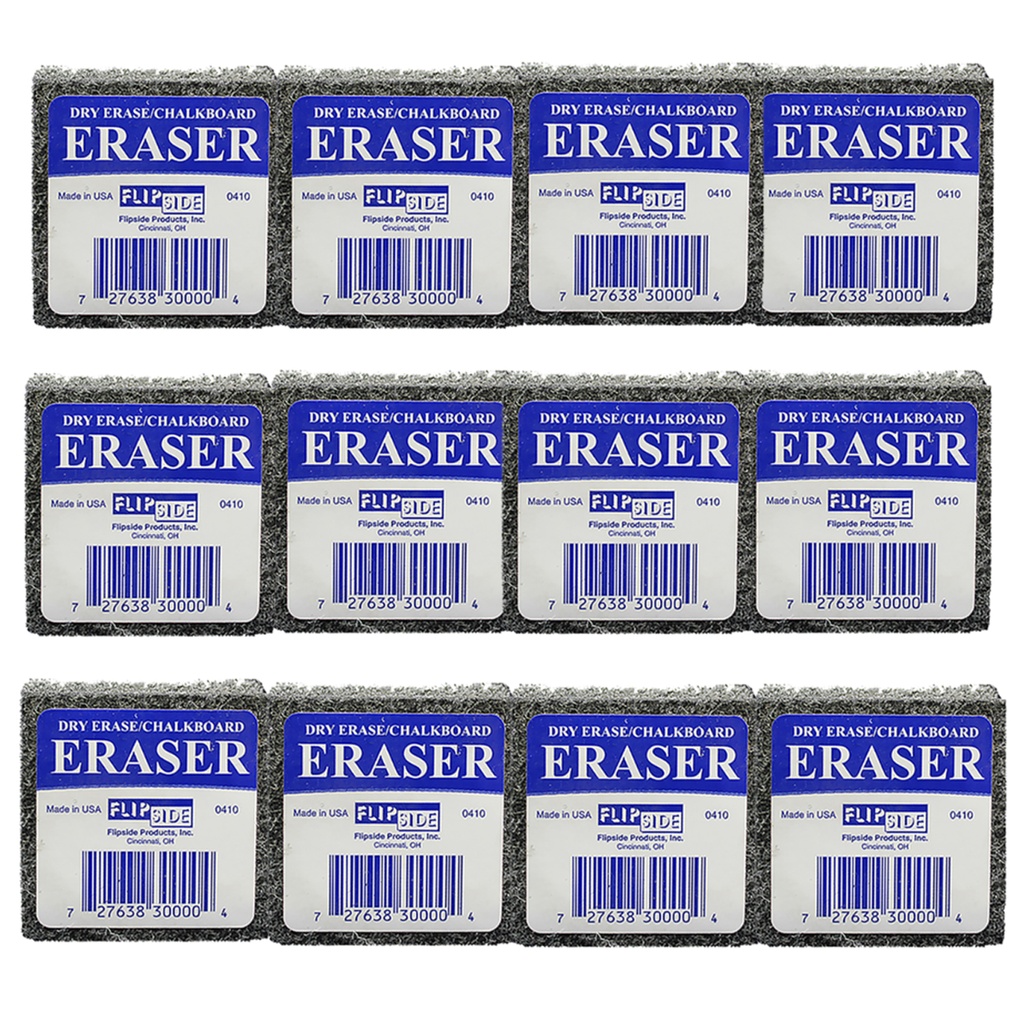 Student Erasers Pack of 12