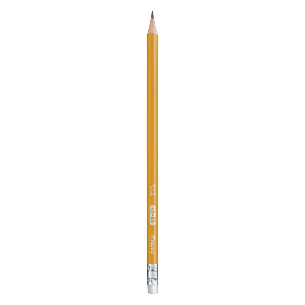 Essentials Yellow Triangular Graphite #2 Pencils Pack of 144