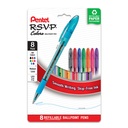 Assorted R.S.V.P. Colors Ballpoint Pen 8-Pack