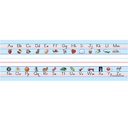 Alphabet Nameplates Pack of 36