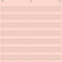 Blush 7 Pocket Chart