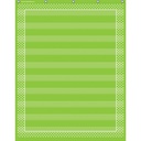 Lime Polka Dots 10 Pocket Chart