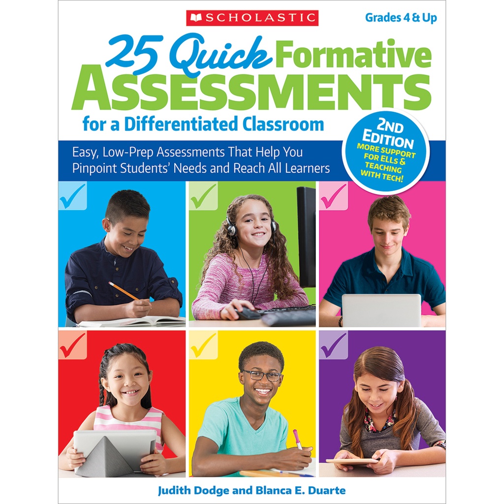 25 Quick Formative Assessments for a Differentiated Classroom