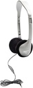 HamiltonBuhl® SchoolMate™ HA2V On‑Ear Headphone — In‑line volume, mono/stereo auto‑detect, classroom‑tough