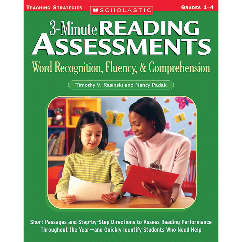 3-Minute Reading Assessments: Word Recognition, Fluency, and Comprehension