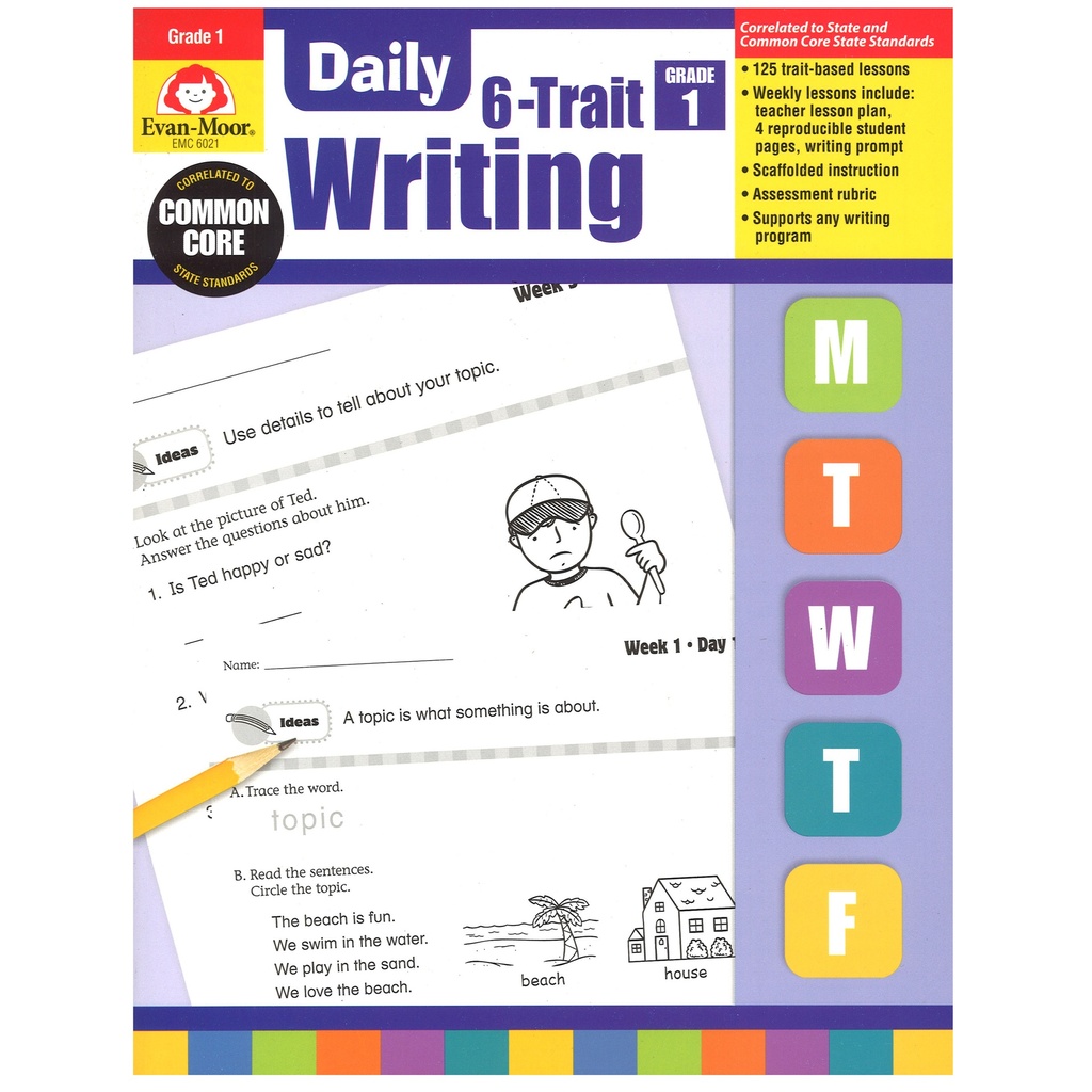 Daily 6-Trait Writing Book