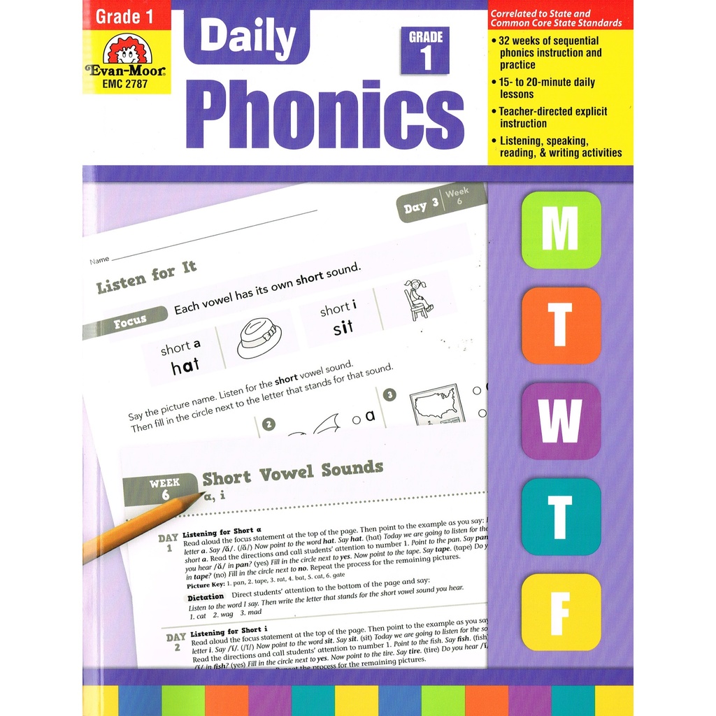 Teacher's Edition Daily Phonics Book