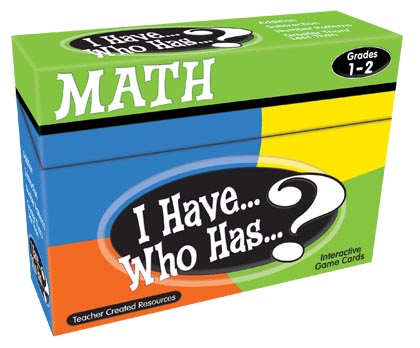 Teacher Created Resources® I Have, Who Has Math Game Grade 1–2 — Whole‑class number sense practice