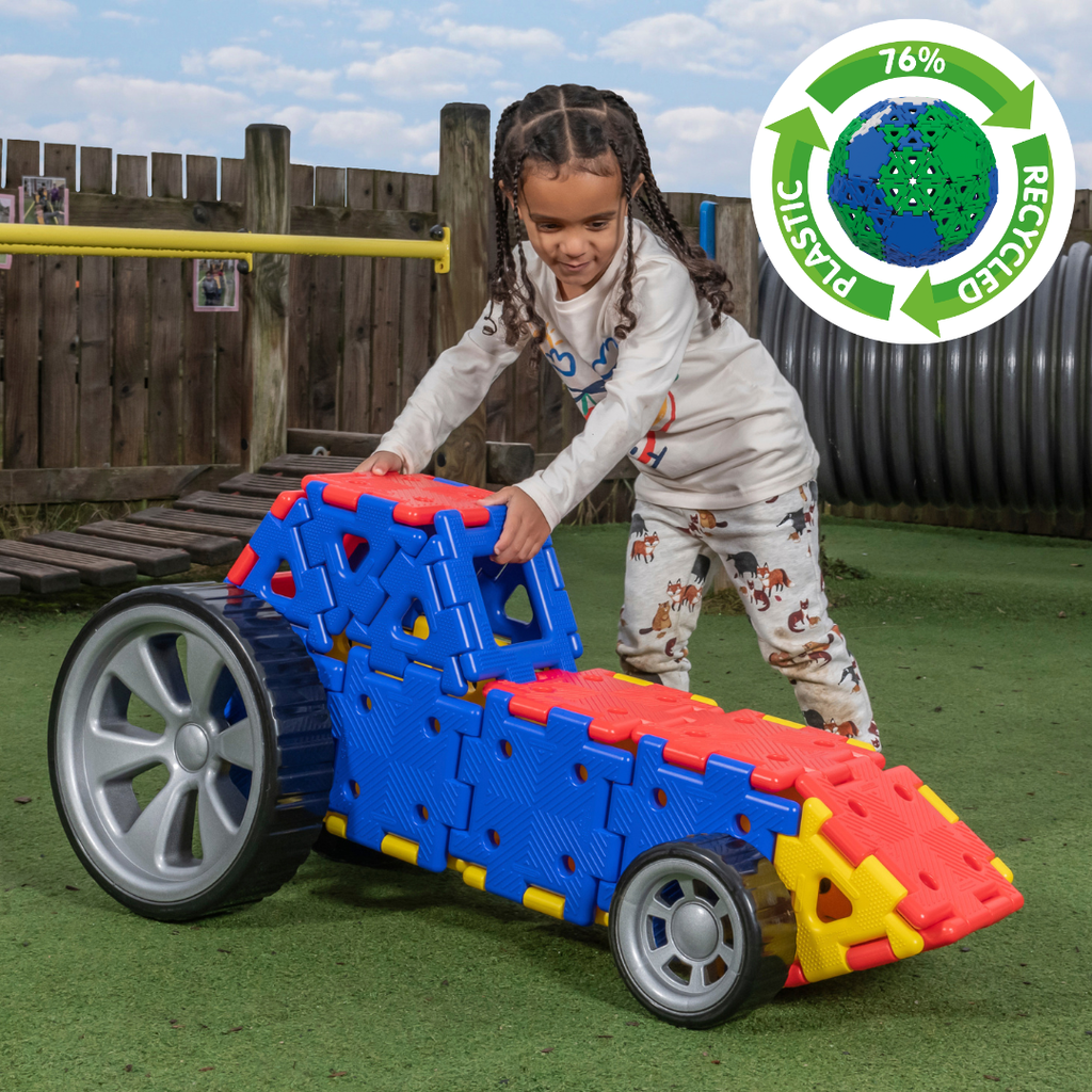 Giant Polydron Vehicle Builder Set