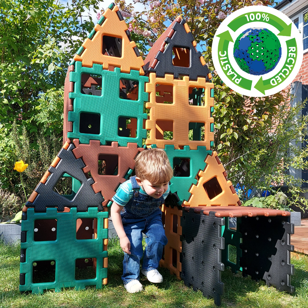 XL Polydron Natural Colours Set 3 